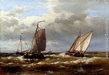 Abraham Hulk Snr In Choppy Waters painting